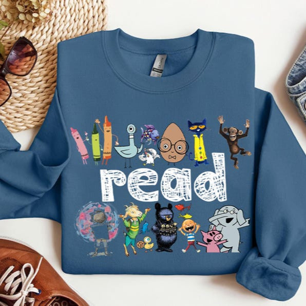 Read Children Books Funny T-shirt
