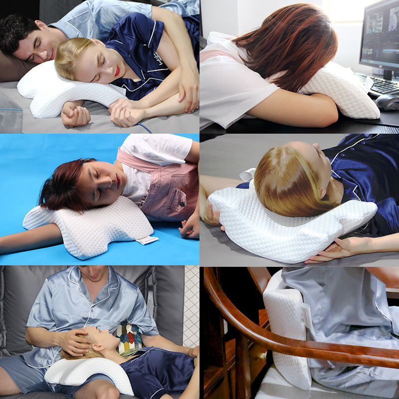 Couple Arm Memory Foam Pillow