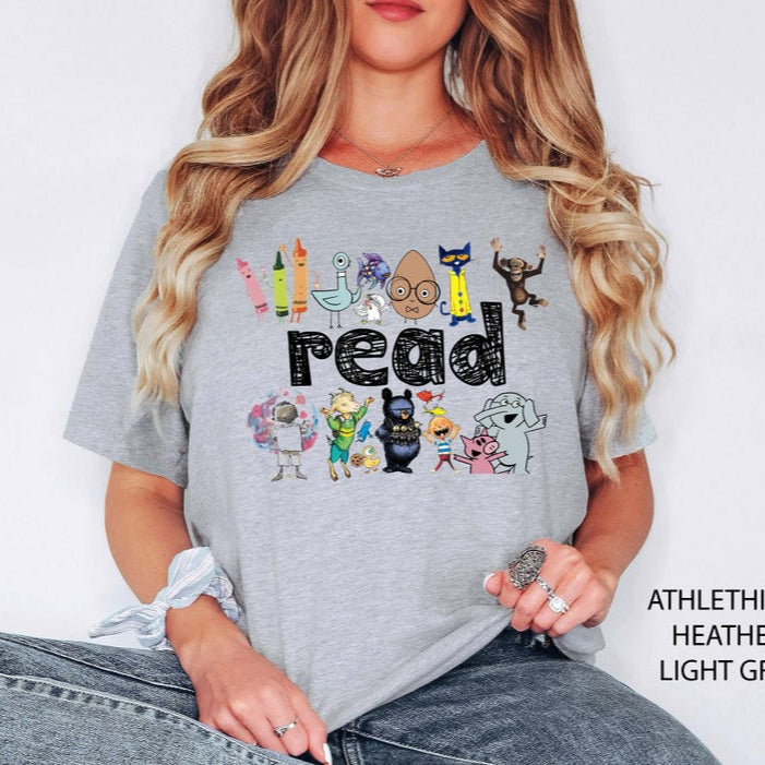 Read Children Books Funny T-shirt