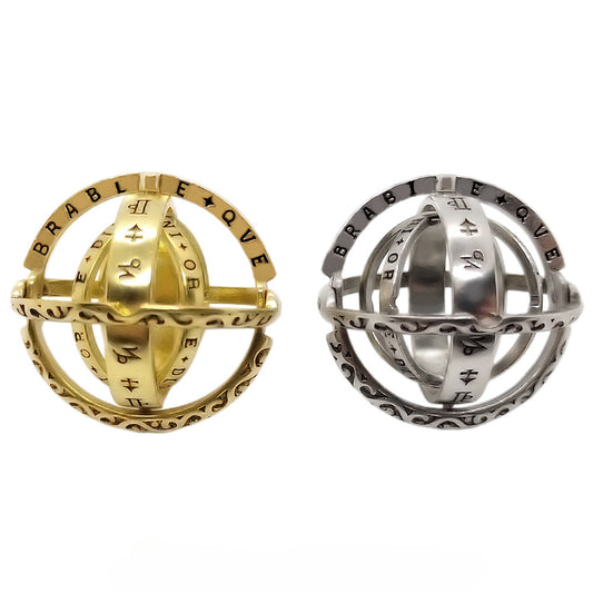 Astronomical Sphere 16th Century Ring Necklace