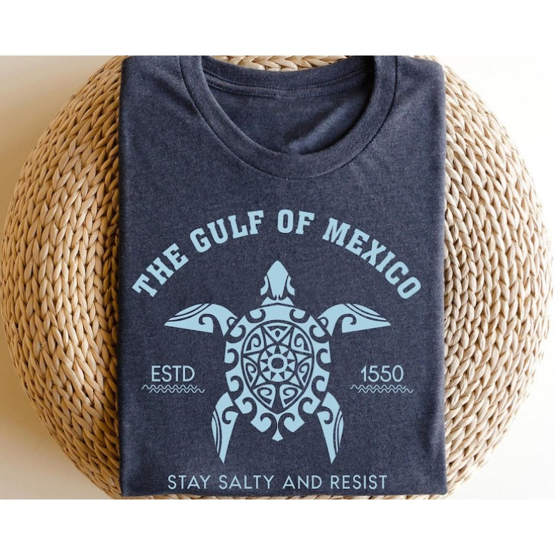 Gulf of Mexico Stay Salty Resistance Anti Trump Shirt