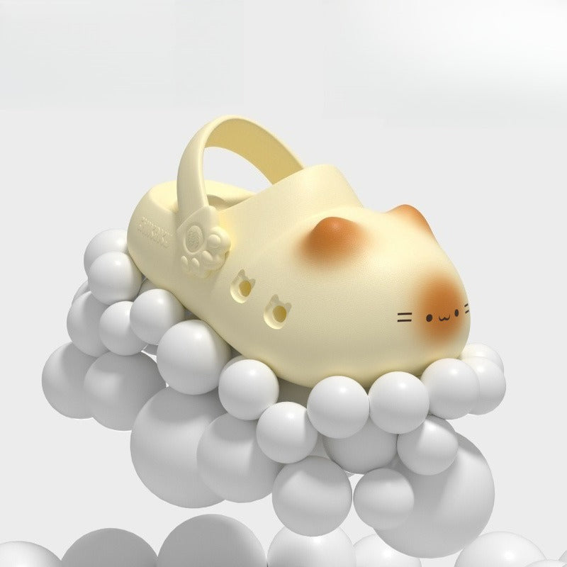 Cat Clogs with Paw Print