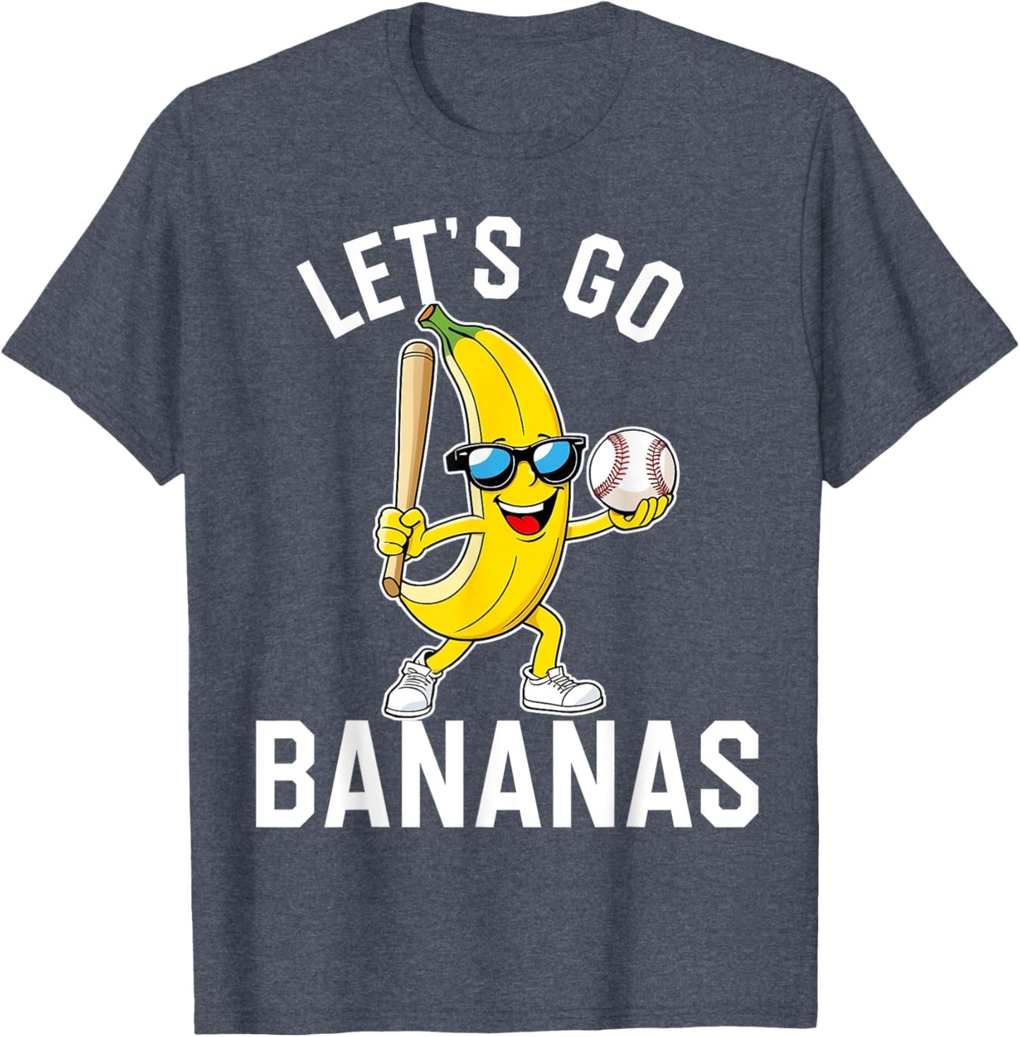 Let's Go Bananas Funny Banana Unisex T-Shirt
