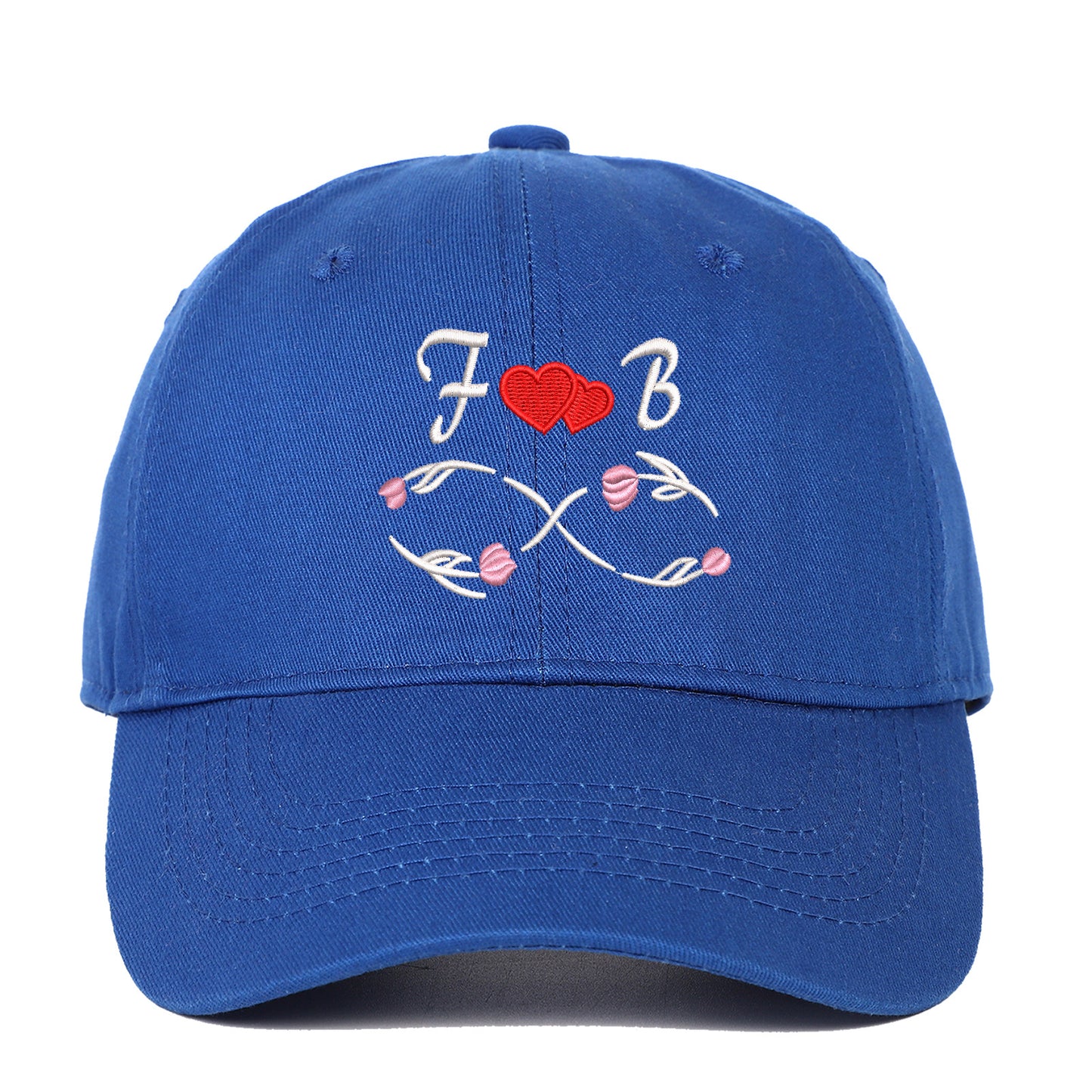 DOG MOM Embroidered Washed Baseball Cap