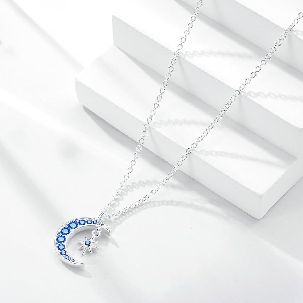Versatile Blue Moon Luxury Necklace