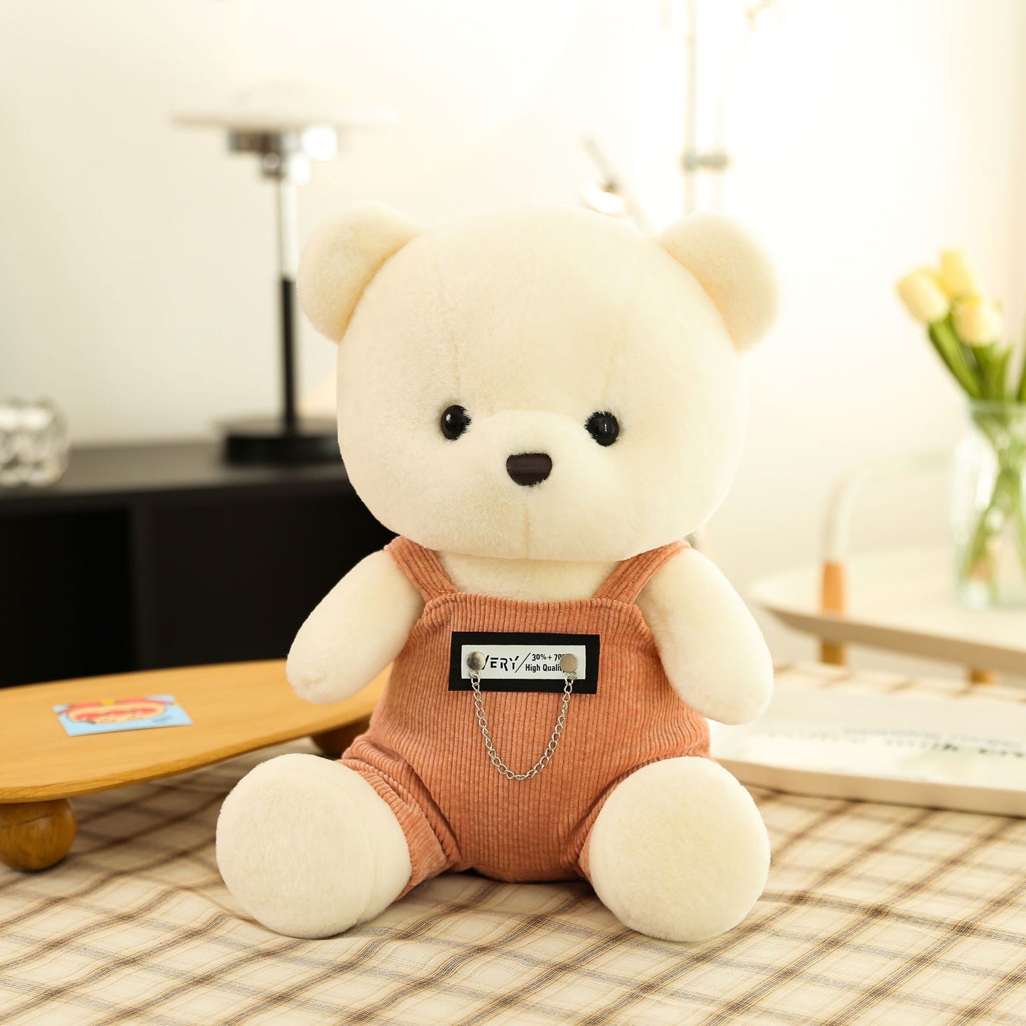 Strap Bear Doll Plush Toy