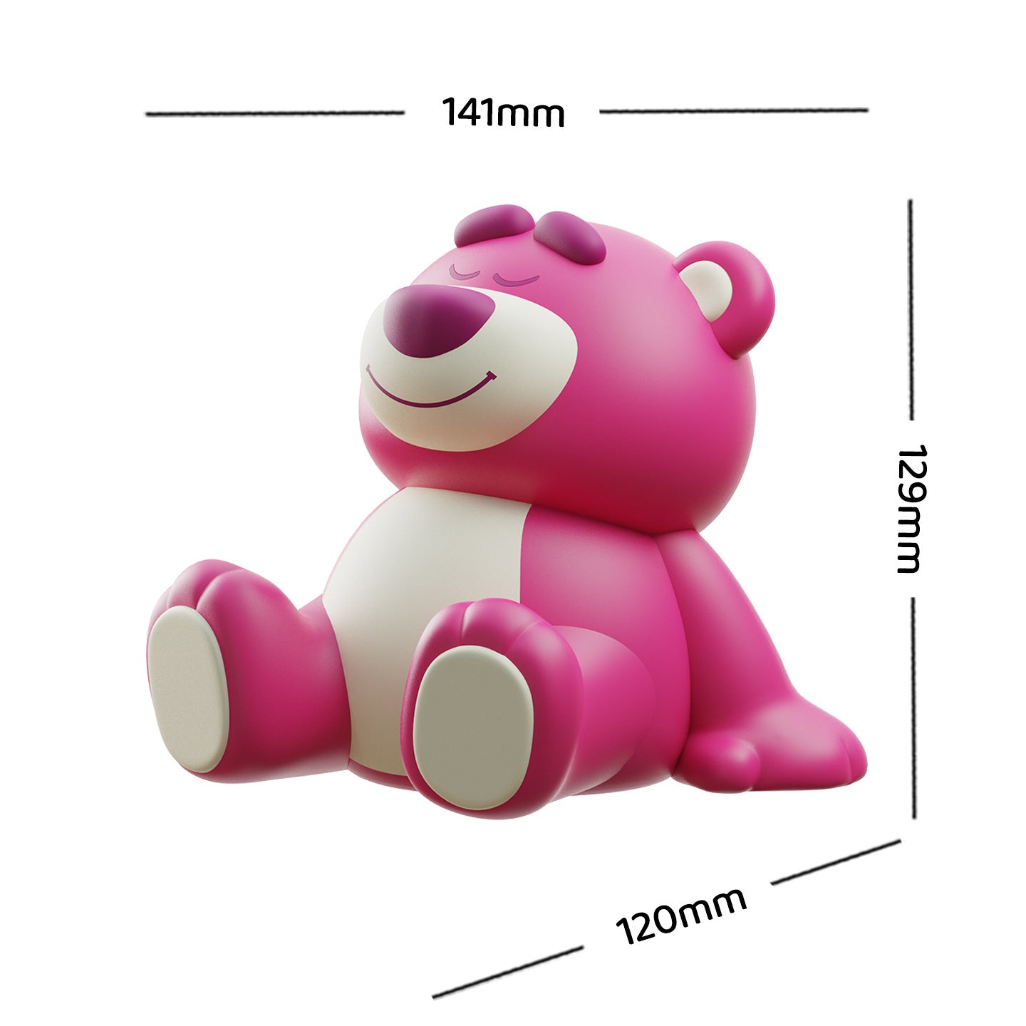 Cute Animal Silicone Pat Night Light