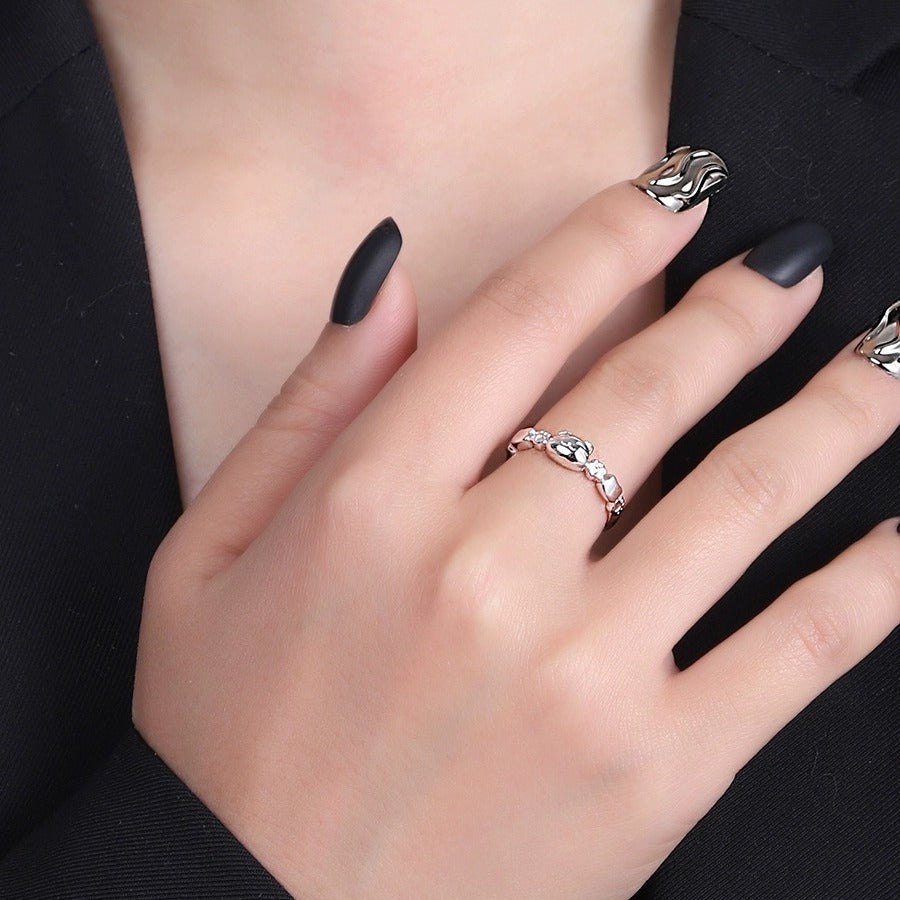 Creative Lucky Cat Open Ring