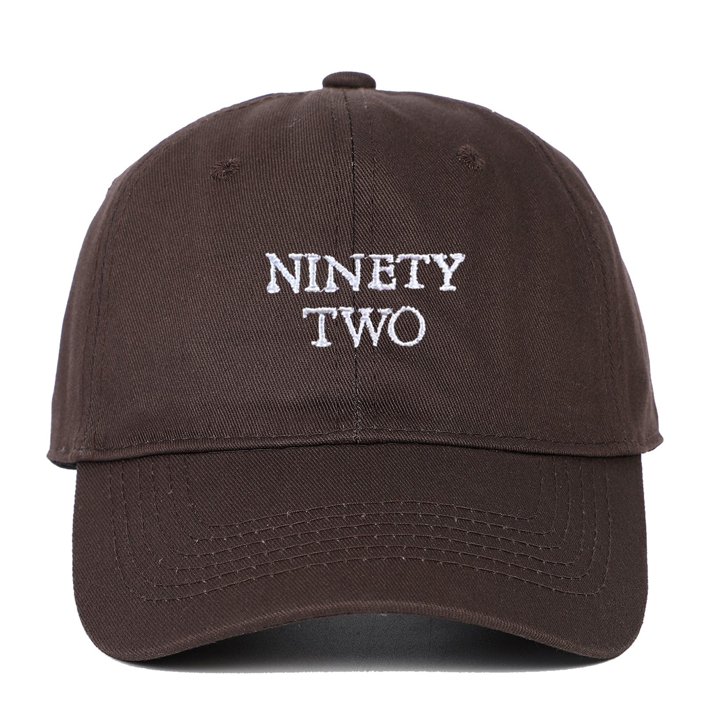 DOG MOM Embroidered Washed Baseball Cap