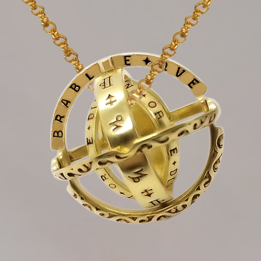 Astronomical Sphere 16th Century Ring Necklace