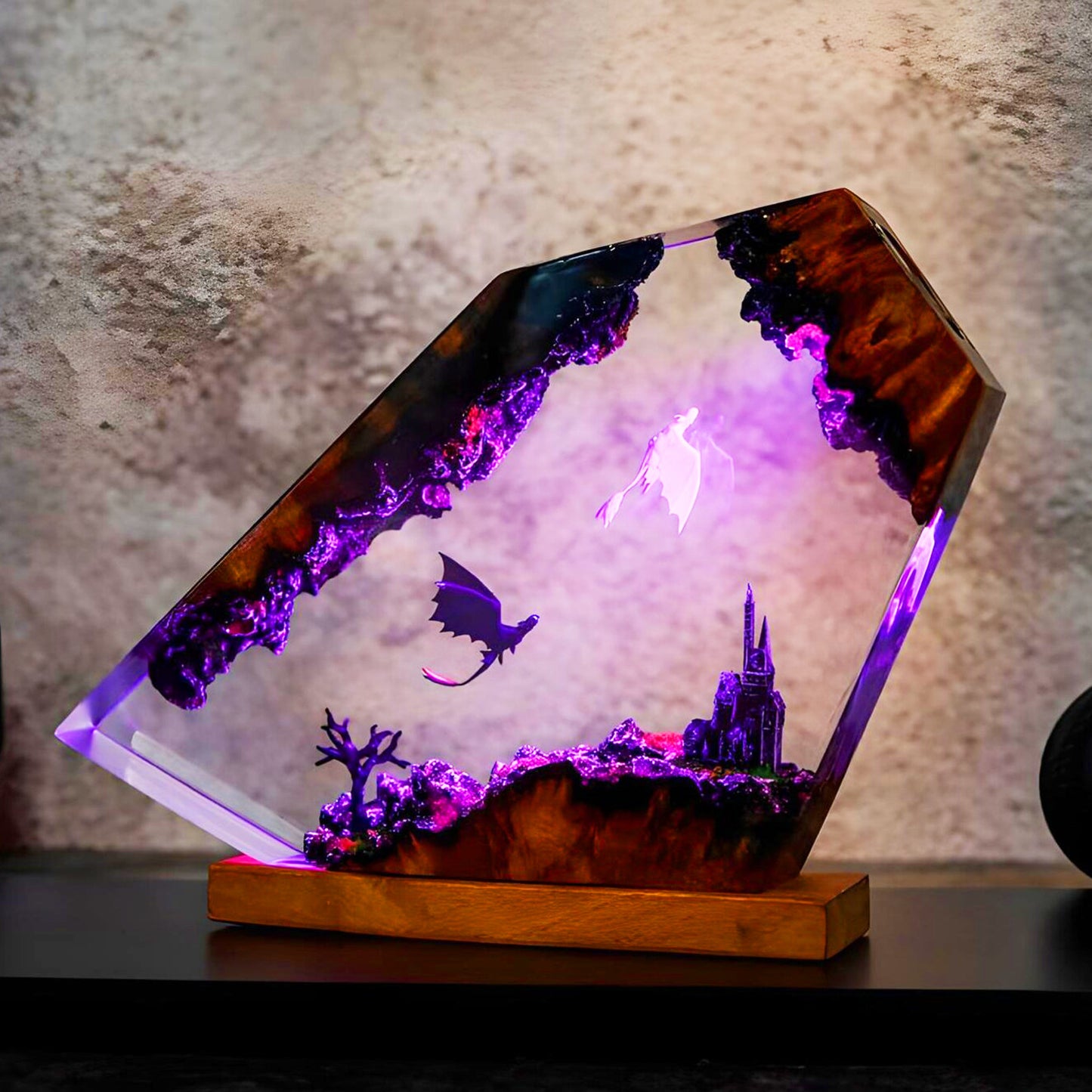 Fire Dragon Crafts Night Light Ornament