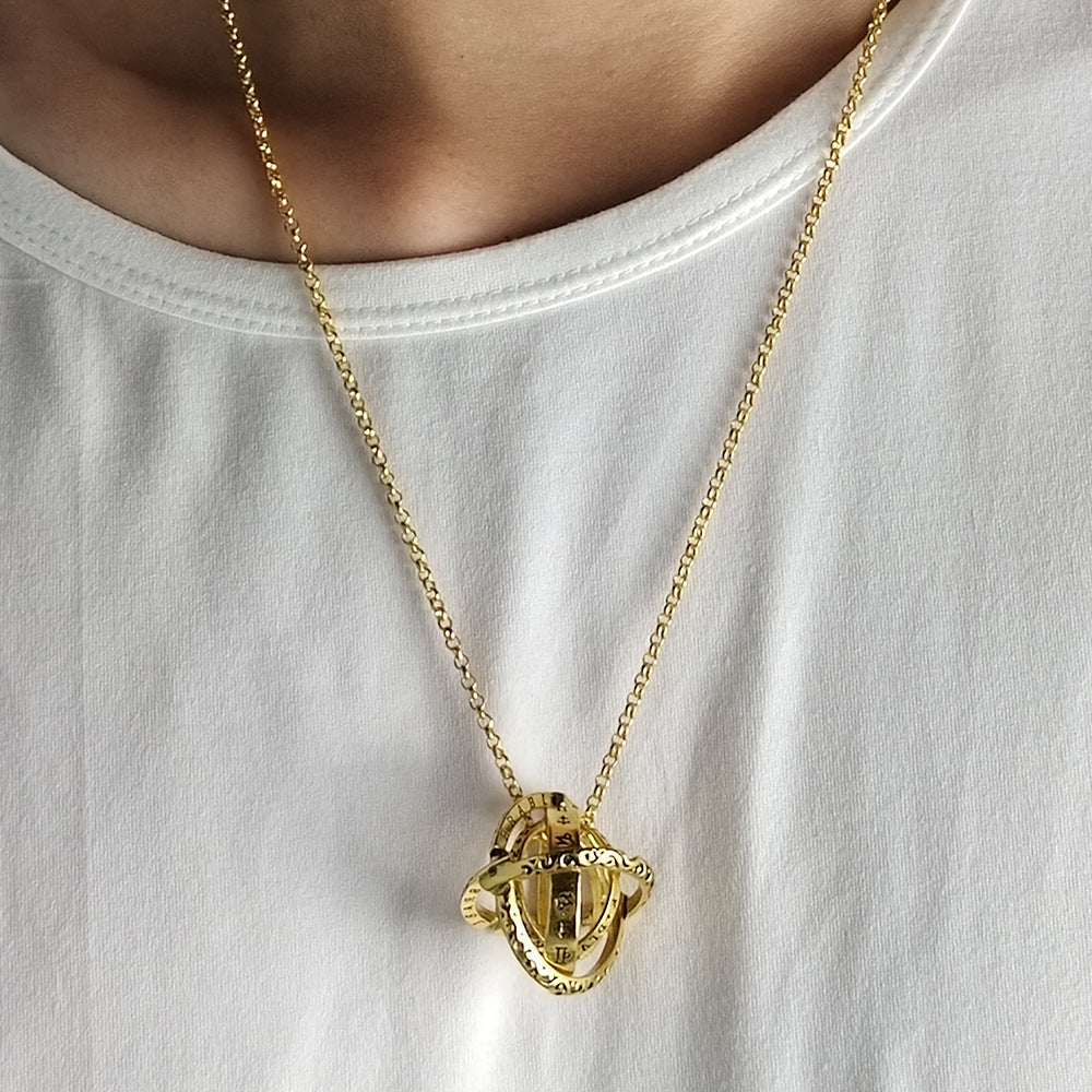 Astronomical Sphere 16th Century Ring Necklace
