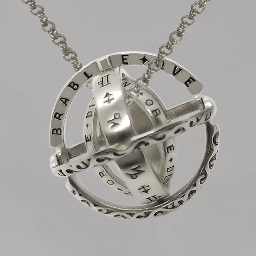 Astronomical Sphere 16th Century Ring Necklace