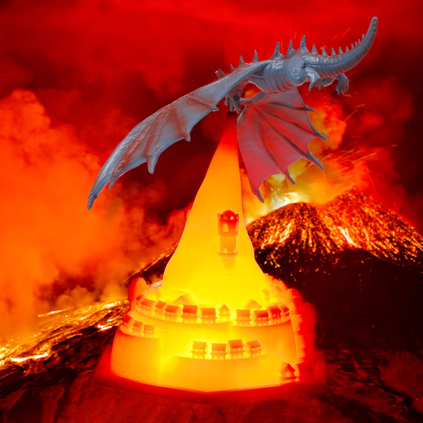 Dragon 3D Printing Night Light