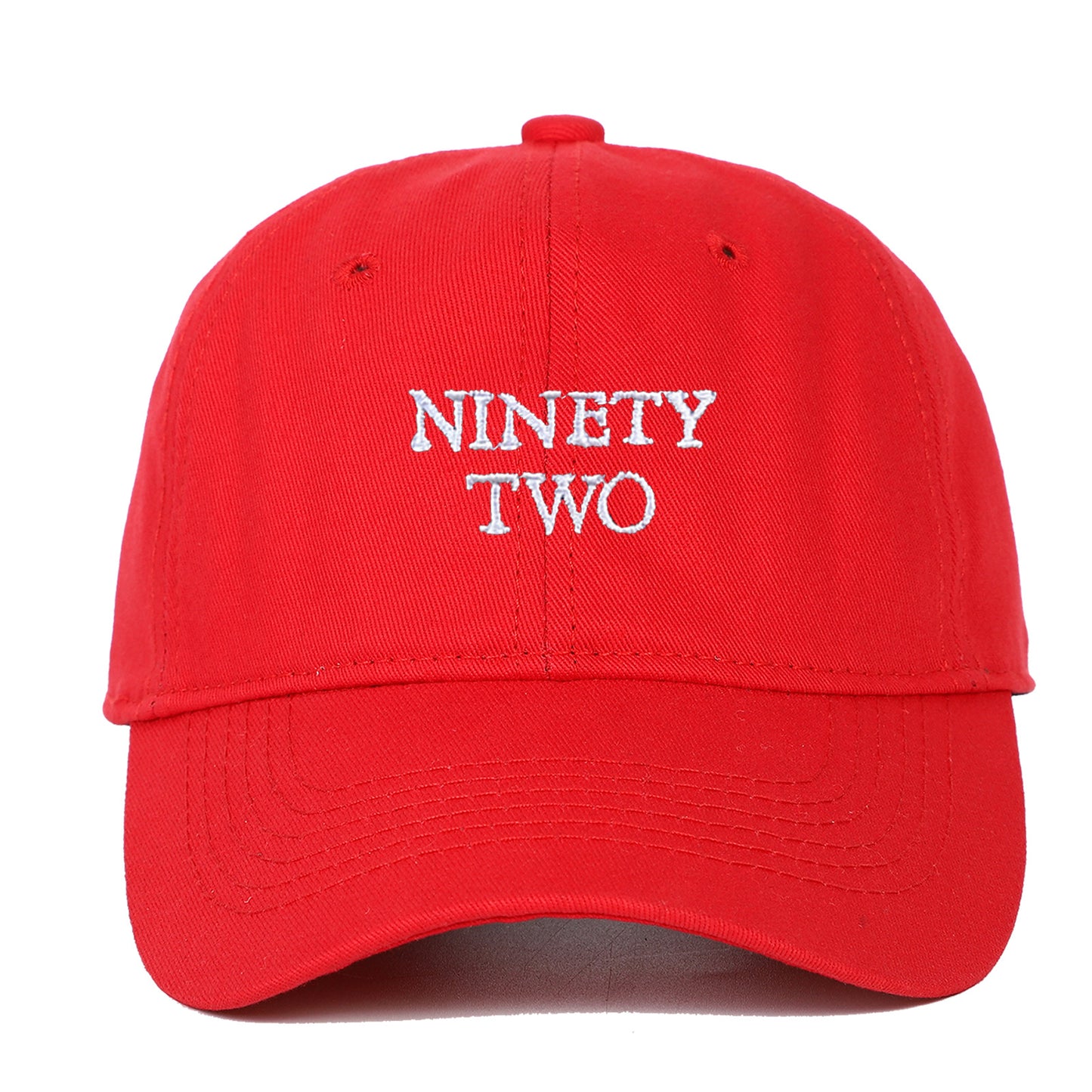 DOG MOM Embroidered Washed Baseball Cap