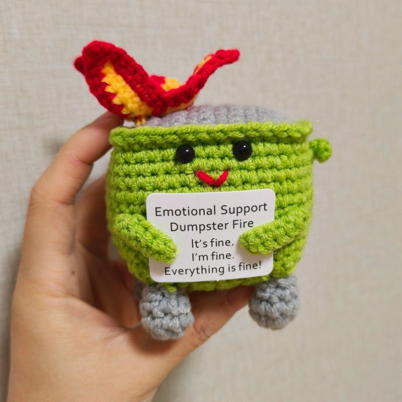 Emotional Support Dump Fire Doll