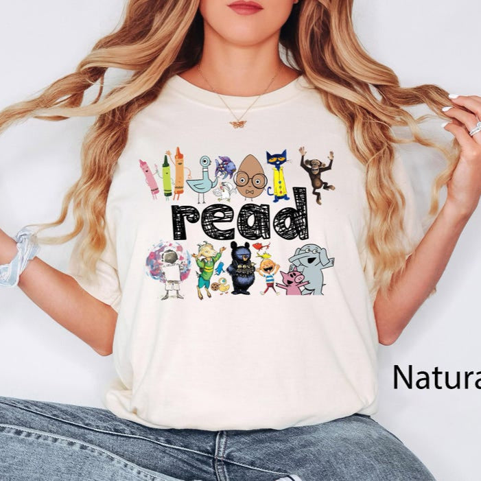 Read Children Books Funny T-shirt