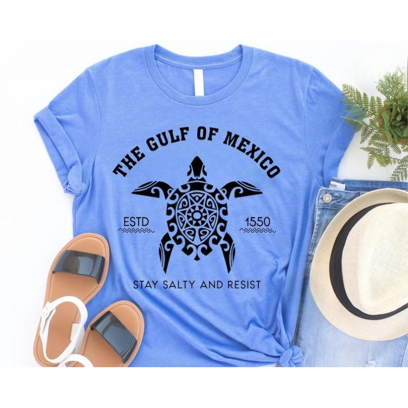 Gulf of Mexico Stay Salty Resistance Anti Trump Shirt