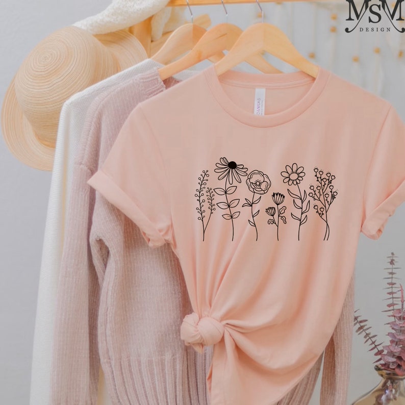 Wild Flowers Botanical Lover Women's Tee