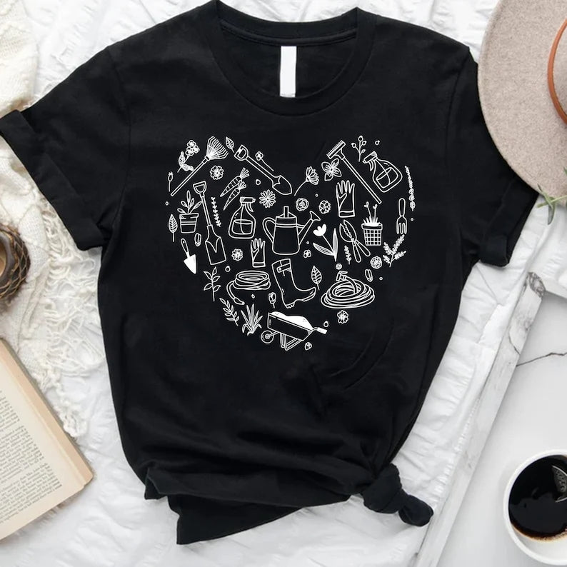 Plant Lover Botanical Graphic Print T-Shirt