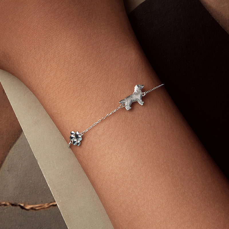 Versatile Cute Little Golden Retriever Bracelet