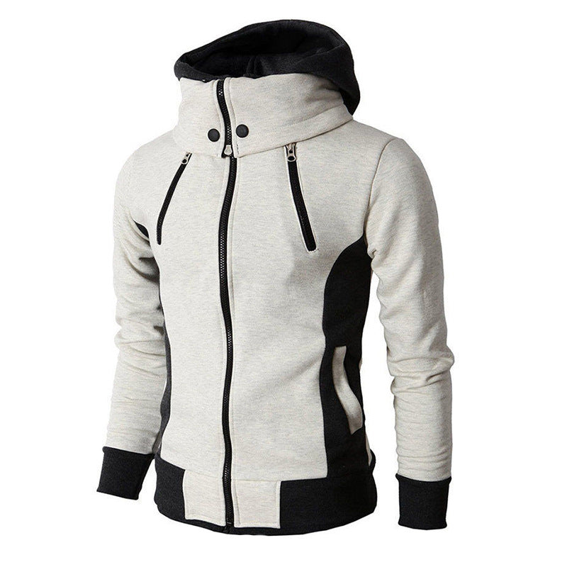 Men's Hooded Casual Outdoor Windbreaker Jacket