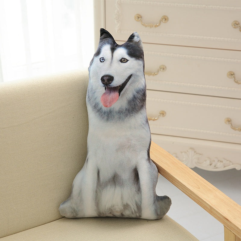 Simulation 3D Dog Plush Toy Doll