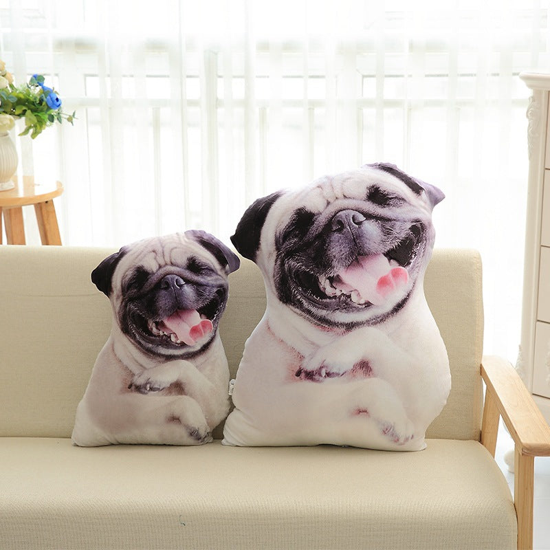Simulation 3D Dog Plush Toy Doll