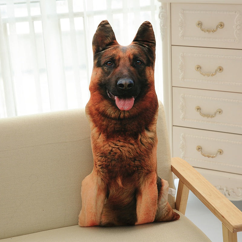 Simulation 3D Dog Plush Toy Doll