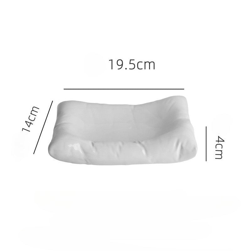 Artistic Ceramic Salad Plate Decoration