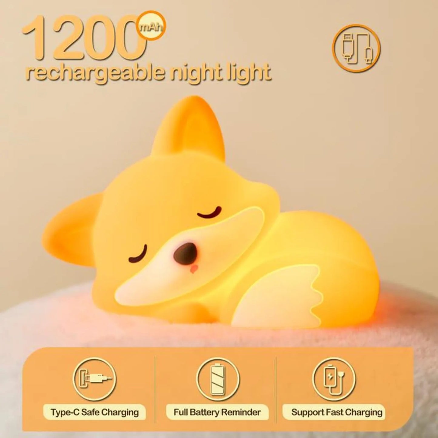 Little Fox Night Light