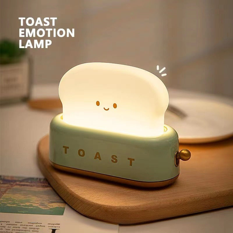 Creative Toast Emotion Night Light