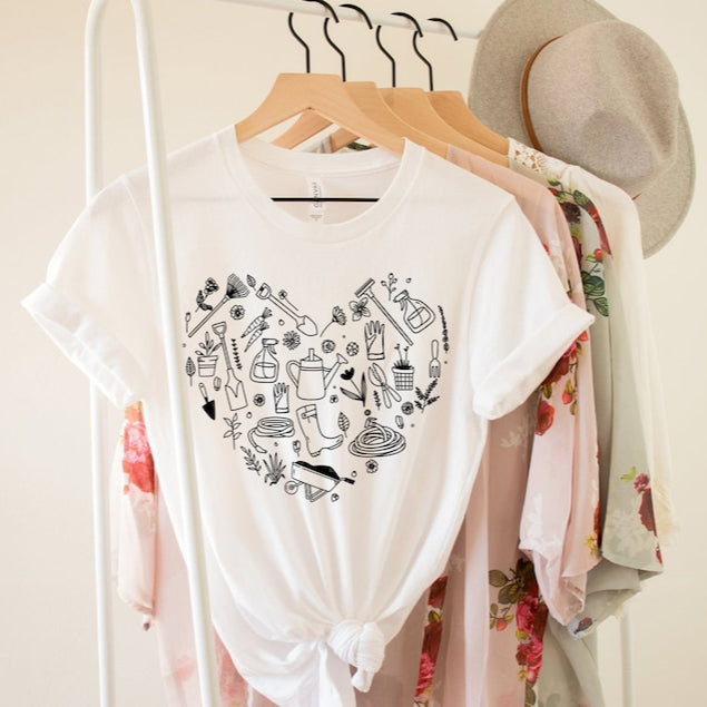 Plant Lover Botanical Graphic Print T-Shirt