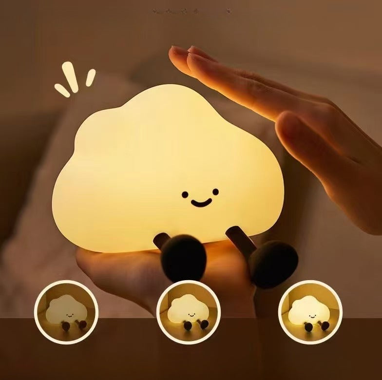 Cute Animal Silicone Pat Night Light