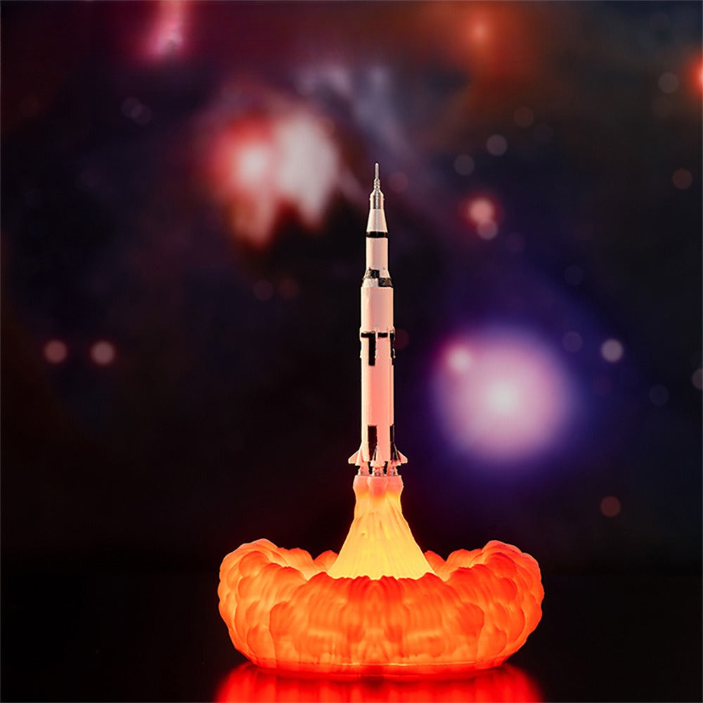 3D Printing Rocket Night Light