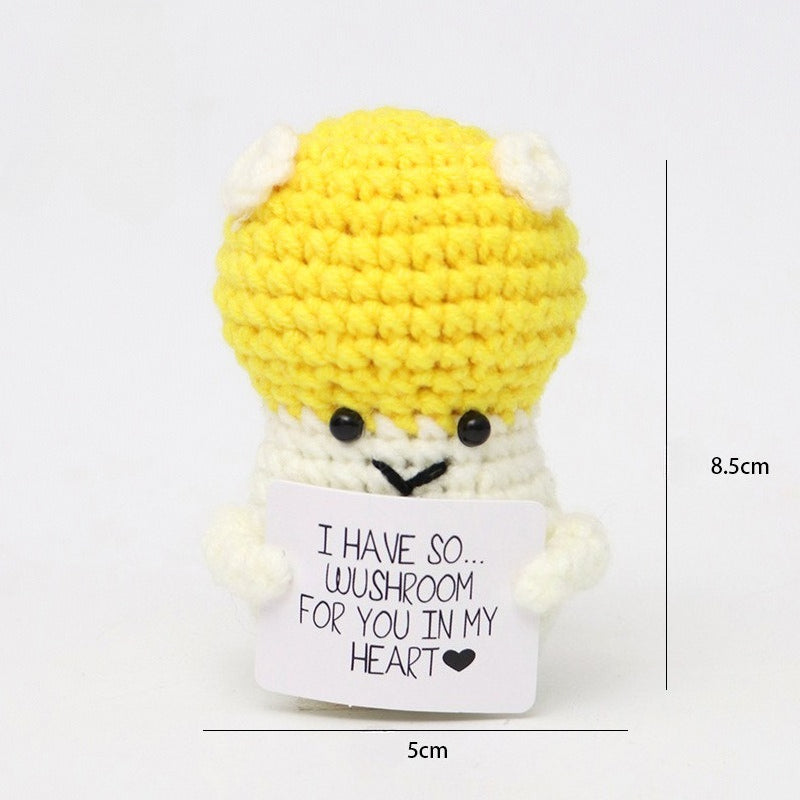 Positive Energy Potato Crocheted Doll