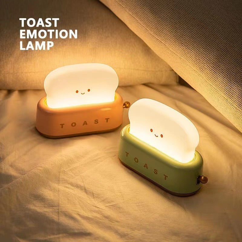 Creative Toast Emotion Night Light