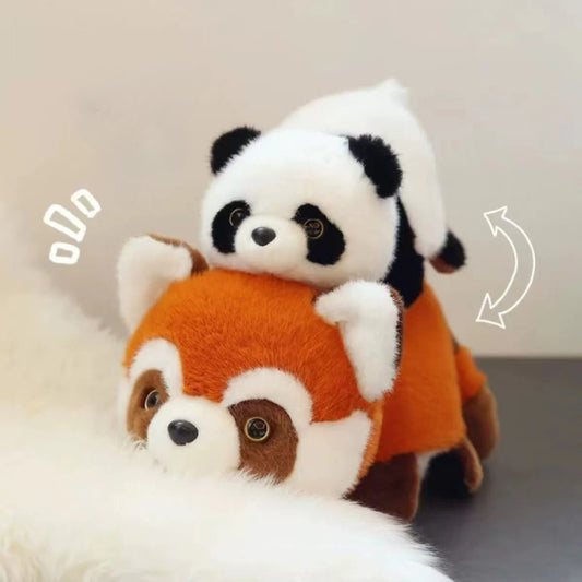 Reversible Panda Plush