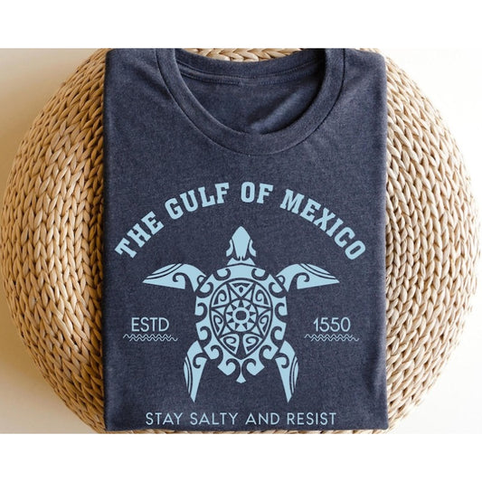 Gulf of Mexico Stay Salty Resistance Anti Trump Shirt
