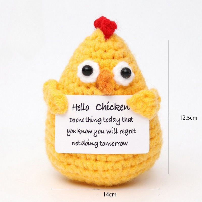 Positive Energy Potato Crocheted Doll