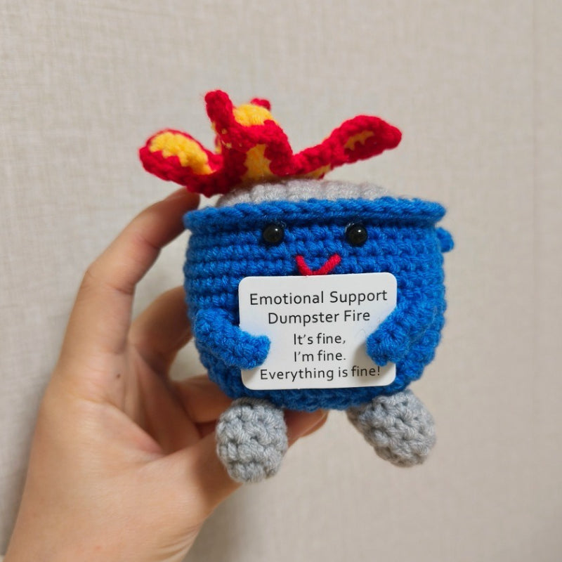 Emotional Support Dump Fire Doll