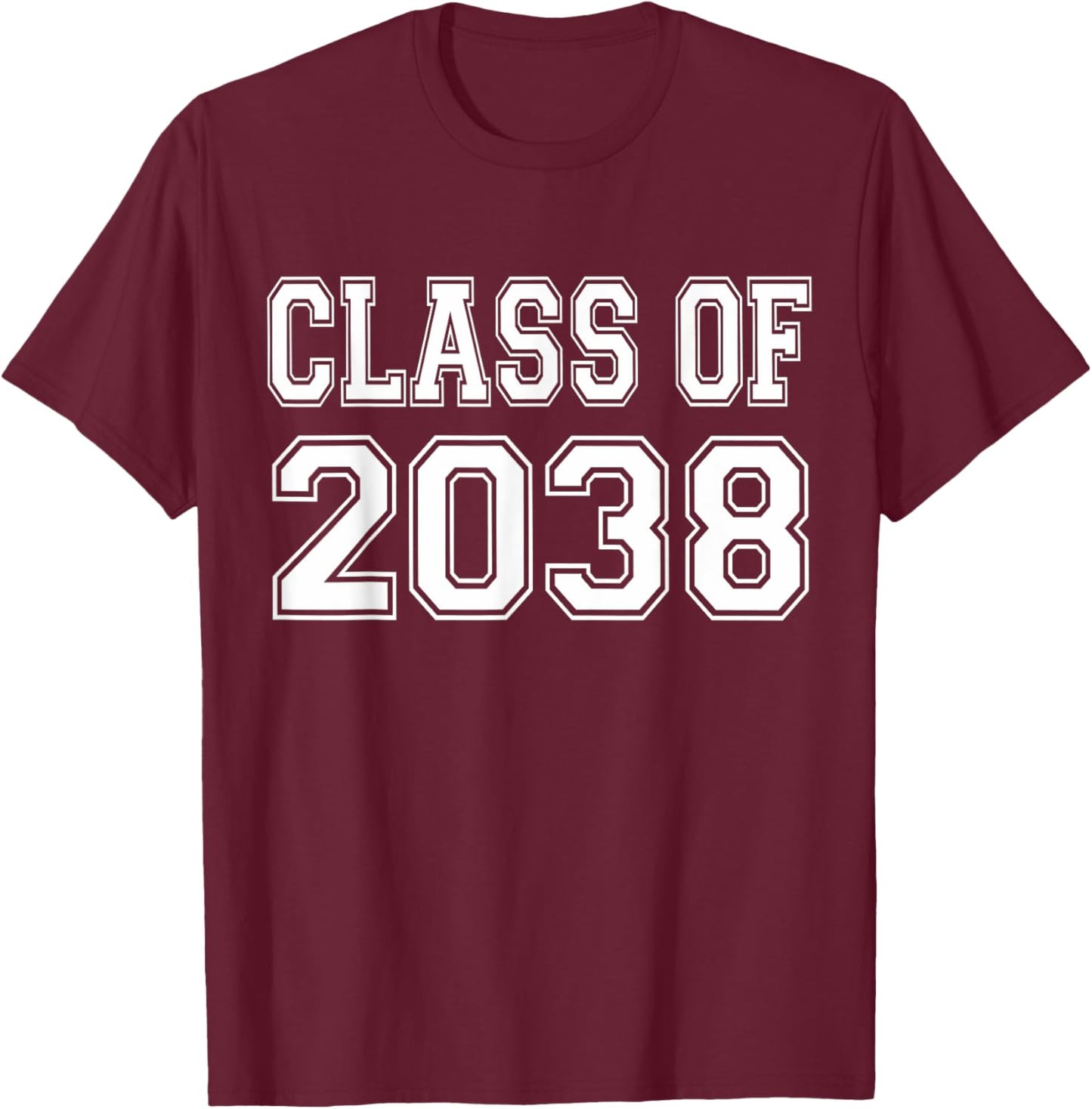 Unisex Class of 2038 Grow with Me T-Shirt