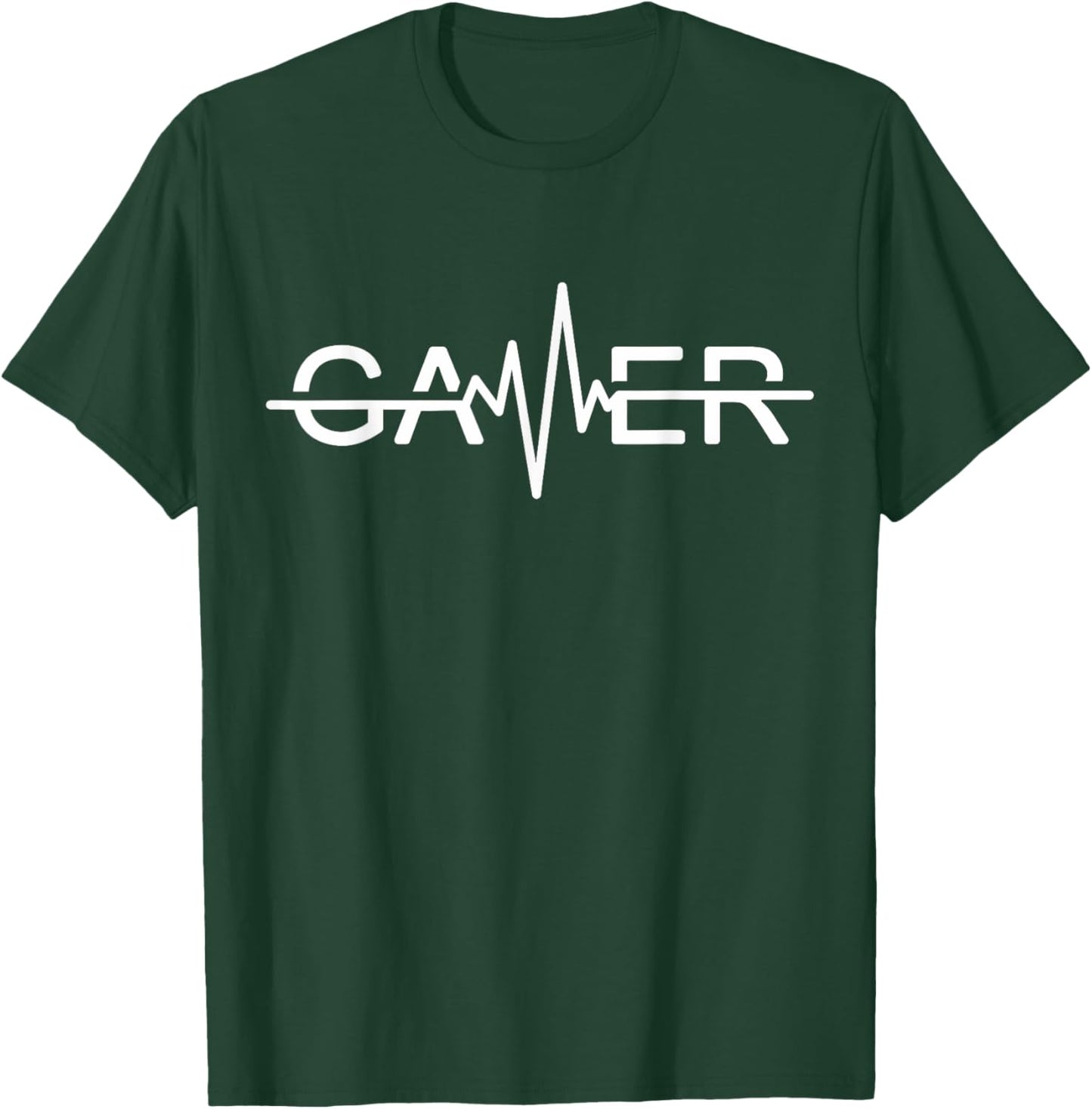 Unisex Gamer Heartbeat Graphic T-Shirt
