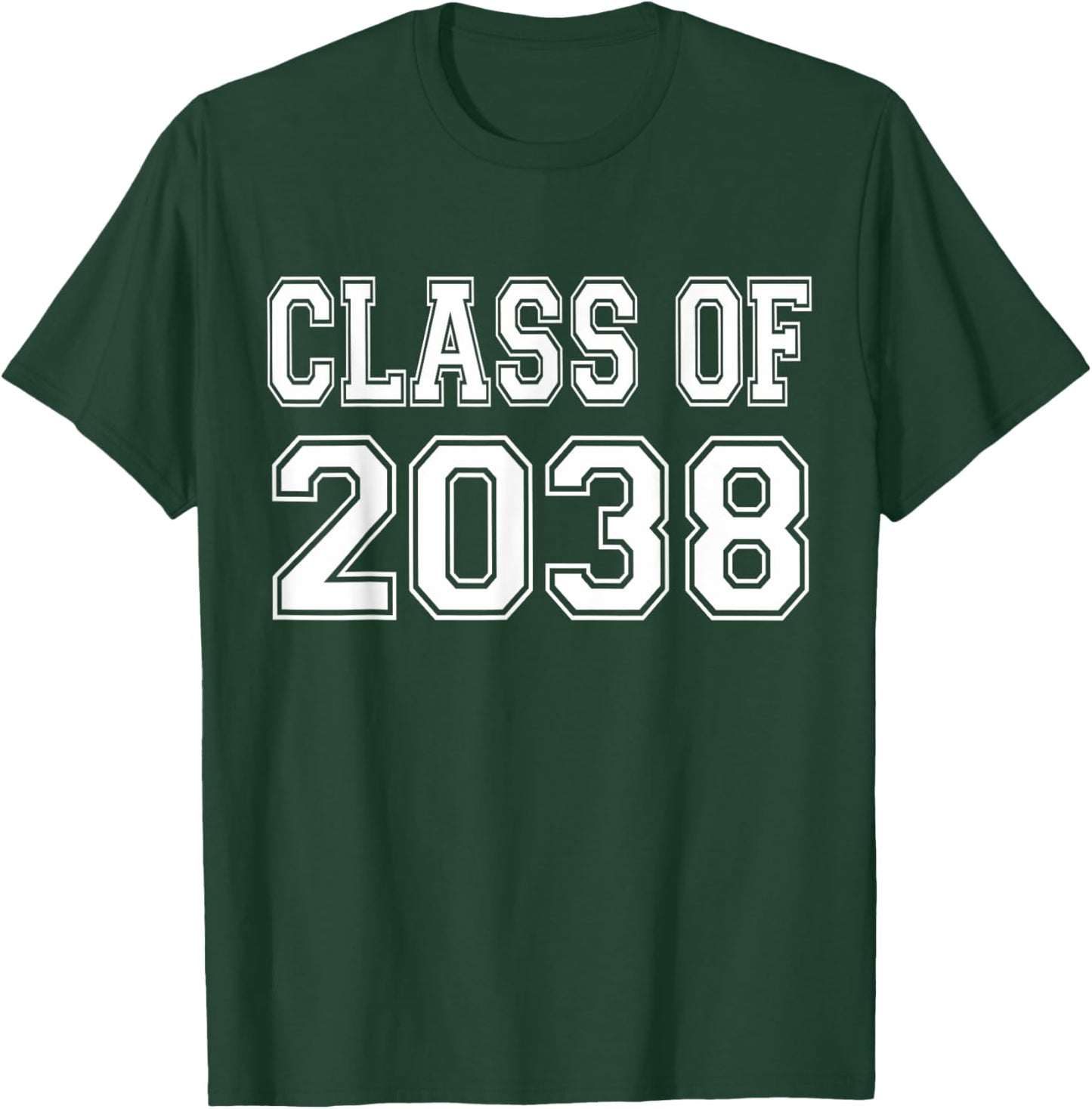 Unisex Class of 2038 Grow with Me T-Shirt