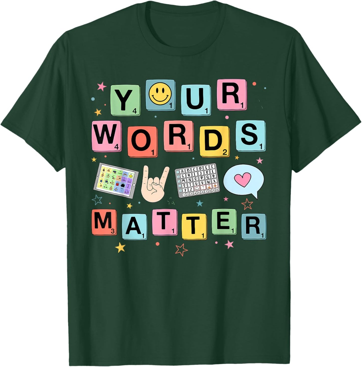 Pathologist Your Words Matter Graphic T-Shirt