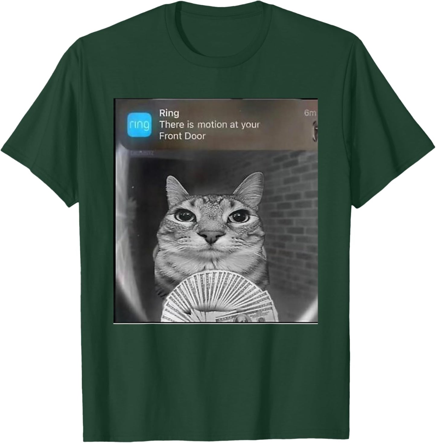 Ring Cat with Motion Meme T-Shirt