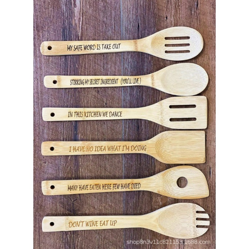Funny Wooden Spoon Set