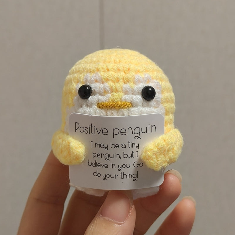 Positive Energy Penguin Ornament Doll