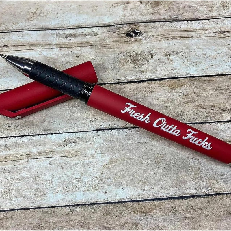 Funny Outta Fucks Pad and Pen