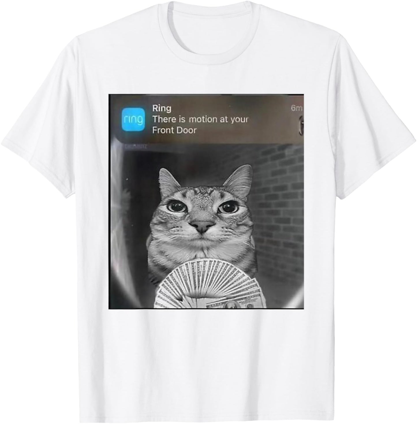 Ring Cat with Motion Meme T-Shirt